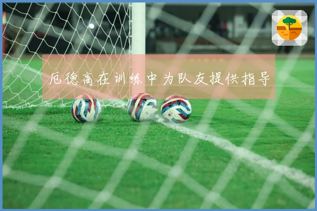 厄德高在训练中为队友提供指导